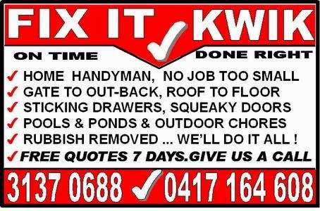 Photo: Fix It Kwik Home Handyman